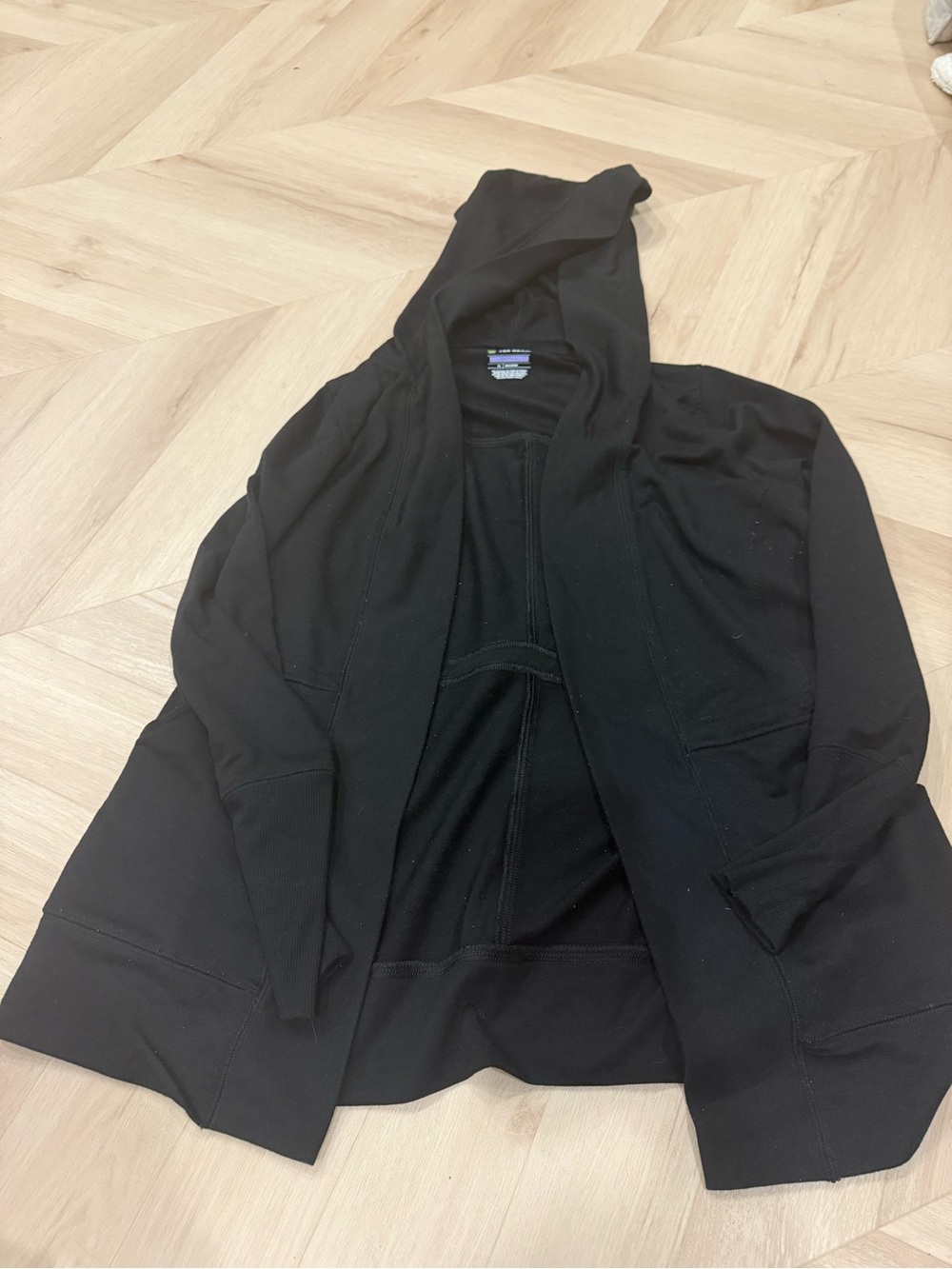 Black Hooded Jacket